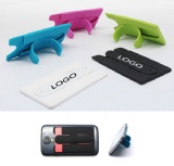 Soft Silicone Card Wallet With Stand